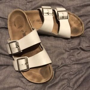 White Birkenstocks